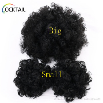 Wholesale japanese fiber synthetic hair accessories big hair buns 107g two small hair buns 35g for sale